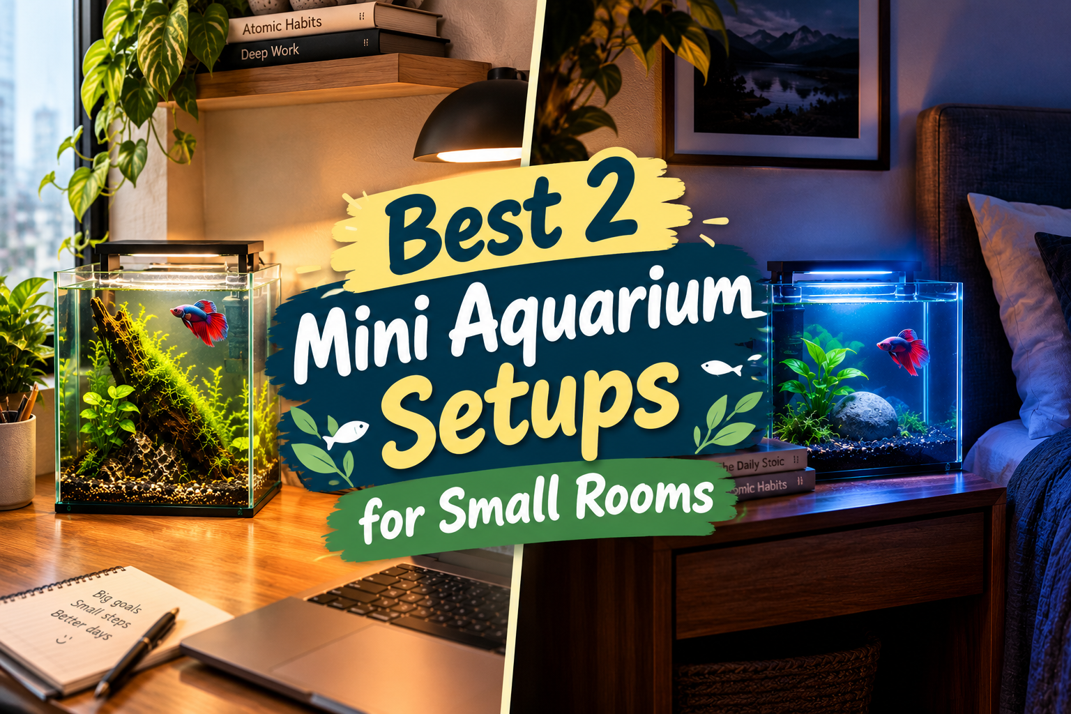 Best 2 Mini Aquarium Setups for Small Rooms